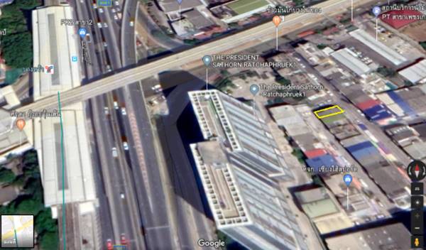 ขายตึกแถว สูง 4 ชั้น ติดสถานี Interchange บางหว้า เนื้อที่ 12 ตรว. ทำเลทอง